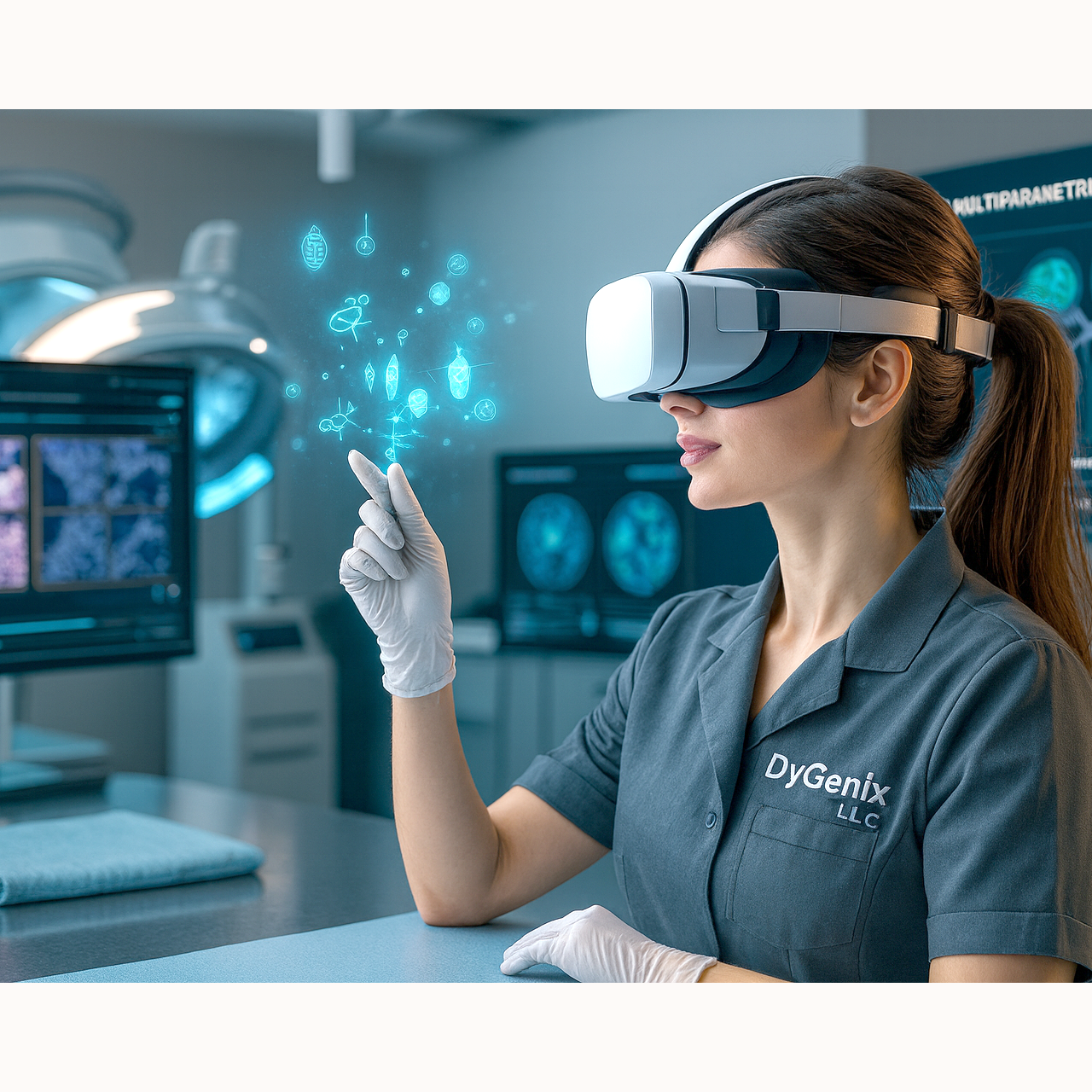 image of various ar/vr applications, healthcare business